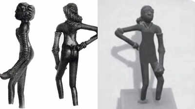 NCERT textbook shows Indus Valley’s ‘Dancing Girl’ with covered torso to make it ‘age-appropriate’ | India News