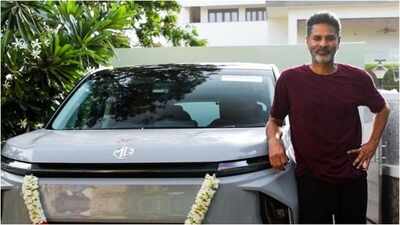 Prabhu Deva buys an ultra-luxurious electric limousine worth Rs 70 lakh featuring 16-way adjustable massage seats and dual sunroof – SEE PICS |