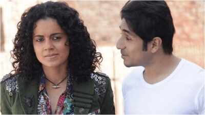 ‘Weirdo using us to satisfy her demonic fantasies’: Kangana Ranaut REACTS to claims she hurt Vir Das during KISSING scene | Hindi Movie News