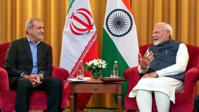 Iran president Pezeshkian briefs PM Modi on Middle East tensions, way forward | India News
