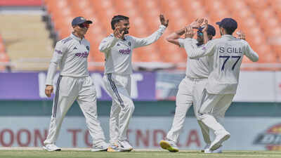 Manav Suthar stars on debut as India leave Afghanistan reeling in one-off Test | Cricket News