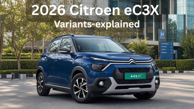 2026 Citroen eC3 X: Variant-wise features with price explained