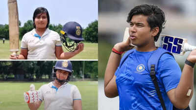 Vaibhav Sooryavanshi’s 10-year-old younger brother Aashirwad Sooryavanshi slams century | Cricket News