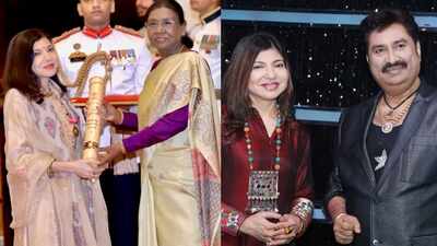 Alka Yagnik: Kumar Sanu, Shaan, Ila Arun react to Alka Yagnik’s emotional note about her health after getting a Padma Bhushan: ‘Come back to regale us with your voice’ | Hindi Movie News