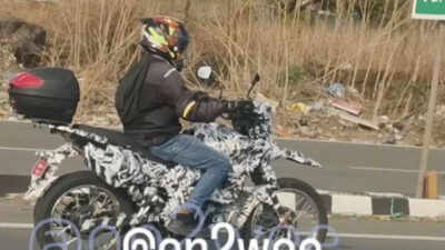 New Bajaj ADV spotted testing! Upcoming Hero Xpulse rival?