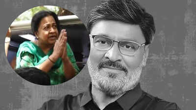 K Bhagyaraj Passes Away: Radhika Sarathkumar pleads to the media for privacy as K Bhagyaraj’s mortal remains brought home for public homage | Tamil Movie News