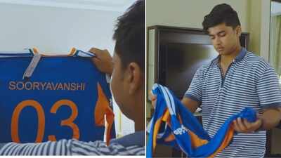 ‘Sometimes things happen that you never imagined’: Vaibhav Sooryavanshi gets emotional after receiving India jersey – Watch | Cricket News
