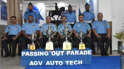 Chennai: 412 Agniveervayu trainees complete training; Air Vice Marshal Golani reviews Passing Out Parade at AFS Avadi | India News