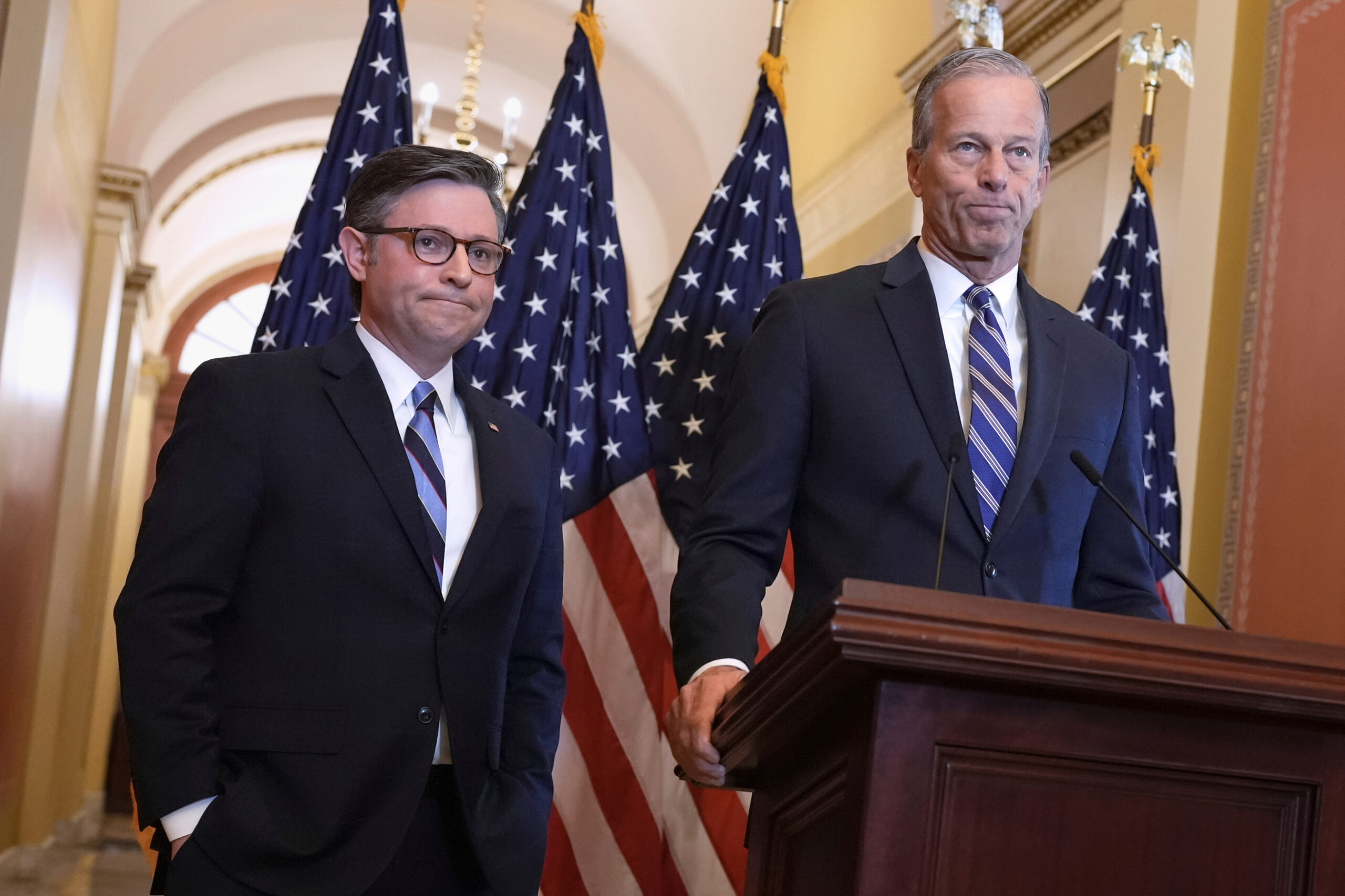 DOJ fund is 'being set aside,' Johnson says amid GOP confusion