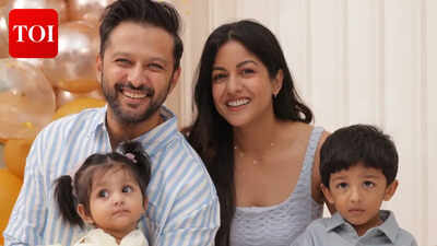 Ishita Dutta and Vatsal Sheth reveal daughter Veda’s face on her first birthday; share adorable family photos | Hindi Movie News