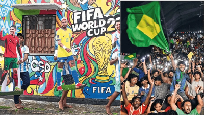 Fans tweak work schedules, body clock to catch World Cup football magic | India News