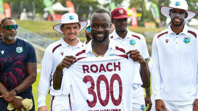 WI vs SL 1st Test: Kemar Roach joins West Indies legends as hosts script record win over Sri Lanka | Cricket News