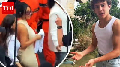 Kimi Antonelli teases Lewis Hamilton’s girlfriend Kim Kardashian for stealing his towel at Monaco Grand Prix – WATCH |