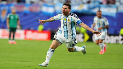 Lionel Messi scripts history, becomes only second player to score in five World Cups | Football News