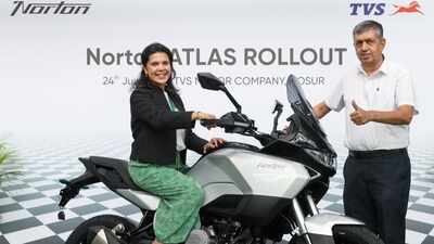 Made in India, TVS-built Norton Atlas rolls out of plant: Global launch soon