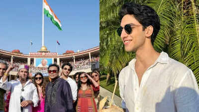 Vedang Raina: ​‘Main Vaapas Aaunga’: Vedang Raina sings live at Attari border; Netizens say, ‘Ranveer Singh 2.0 loading’ | Hindi Movie News