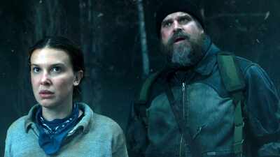 Inside Millie Bobby Brown and David Harbour’s relationship: From strange challenges to reuniting for a spy thriller |