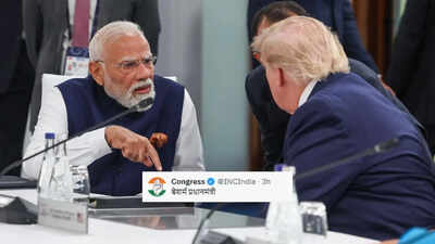 Opposition Criticizes PM Modi for Meeting Trump After Deaths of Indian Sailors | India News