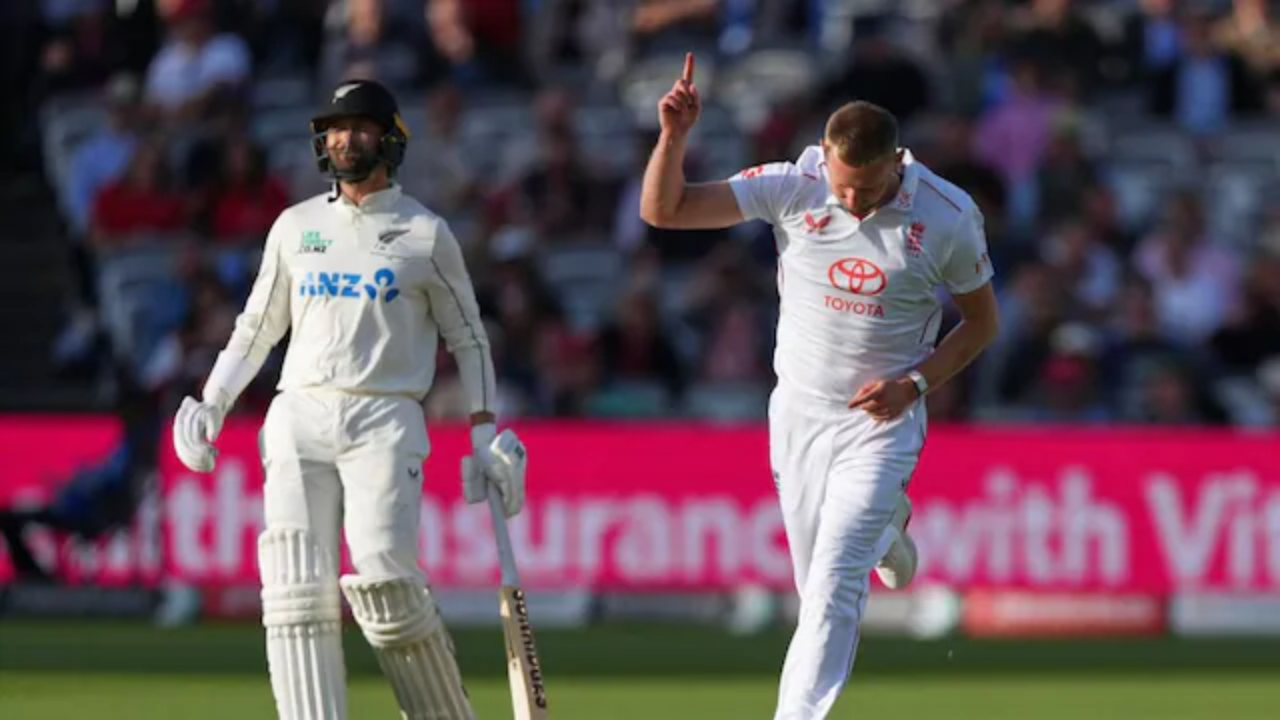 New Zealand 36/3 in 11.5 Overs | ENG vs NZ Live Score, 1st Test 2026: Ben Stokes’ England on brink of Lord’s win as rain threatens day 3 finale