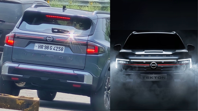 Nissan Tekton rear design revealed: Changes over Duster