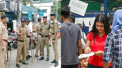IAF sorties, AI-monitored CCTV feeds and more: Inside NEET-UG re-exam preparations across India | India News