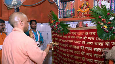 Fire breaks out near Ayodhya helipad minutes before CM Adityanath’s arrival | India News
