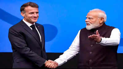 Modi tells India’s deep-tech story to the world, Macron backs him up | India News