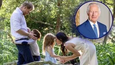 Prince Harry fears his children might not meet King Charles after police protection was rejected at the last minute |