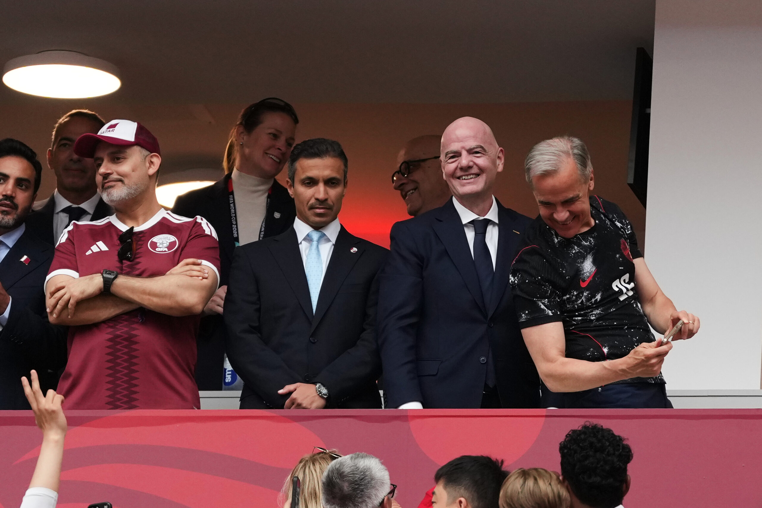 The soccer boss in Mark Carney's ear
