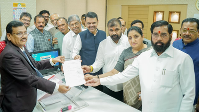 Another setback to Uddhav Thackeray: UBT MLC Sachin Ahir joins Shinde Shiv Sena | India News