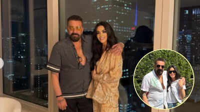 Sanjay Dutt: Trishala Dutt shares rare, cozy photos after dad Sanjay Dutt flies to New York to give her the ultimate Father’s Day surprise: ‘The best…’ | Hindi Movie News