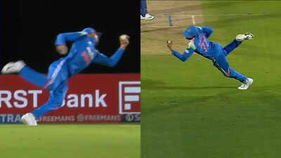 IND vs AFG: Outstanding! Shubman Gill takes one-handed blinder in 1st ODI – Watch | Cricket News
