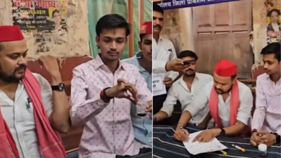 ‘Declare cow as Rashtra Mata’: Muslim leader writes letter in blood to PM Modi | India News