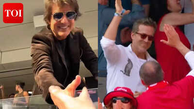 Tom Cruise, David Beckham mobbed by fans at World Cup; Ryan Reynolds, George Lucas and other Hollywood stars attend matches – PICS |