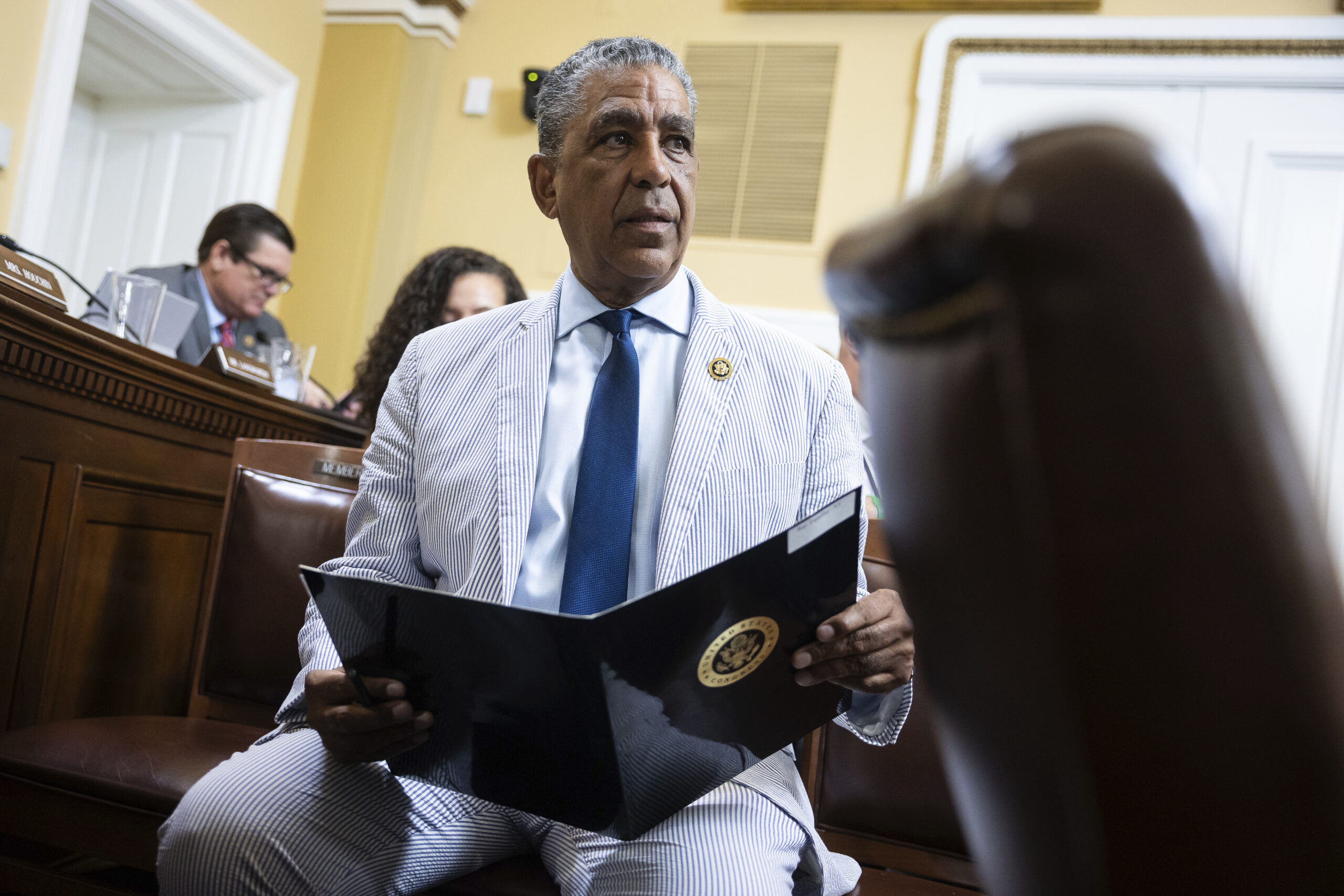 Hispanic Caucus members are devastated their chair lost his primary. Will they welcome his successor?