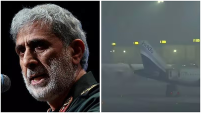 Israel Elimination: Evening news wrap: IRGC commander says Israel’s elimination ‘achievable’; severe weather disrupts Delhi airport operations & more | India News