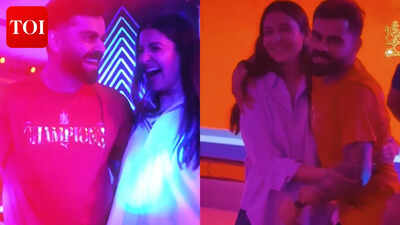 Virat Kohli dances the night away with Anushka Sharma as RCB celebrates second IPL title after beating Gujarat Titans – WATCH﻿ |