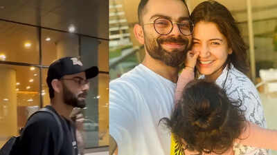 Virat Kohli skips photos as daughter Vamika waits in the car at the airport sans Anushka Sharma, says ‘beti ko ghar leke jaana hai’, netizens back him |