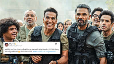 ‘Welcome to Jungle’ Twitter review: Netizens hail Akshay Kumar, Suniel Shetty starrer; call it ‘brain rot family entertainer’ |