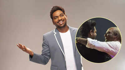 Zakir Khan: ‘Nothing more emotional’: Zakir Khan breaks down as father Ustad Ismail Khan performs sitar at final Mumbai show before indefinite break | Hindi Movie News