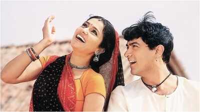 Aamir Khan and Gracy Singh recreate iconic Bhuvan and Gauri romance during emotional script reading session for 25th anniversary of ‘Lagaan’ – Watch |