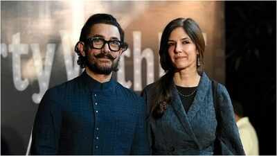 Aamir Khan’s Pali Hill house lit up with fairy lights, tents and decor set up ahead of the ‘gharelu’ wedding with Gauri Spratt on July 5 |