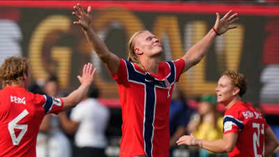 FIFA World Cup: Erling Haaland joins Lionel Messi and Kylian Mbappe in a Golden Boot race for the ages | Football News