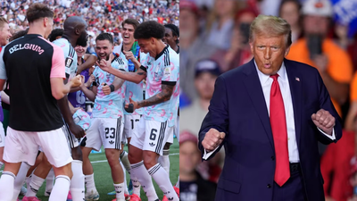 FIFA World Cup 2026: Belgium players mimic Donald Trump’s dance after win over USA | Watch | Football News