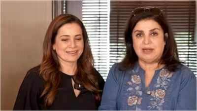 Inside Neelam Kothari and Samir Soni’s ‘huge’ Mumbai home with plush couches and private bar that made Farah Khan say ‘its giving London vibes’ |