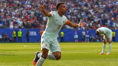 Record-breaker Kylian Mbappe becomes the first player ever to score eight goals in two different FIFA World Cups | Football News