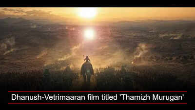Dhanush-Vetrimaaran film titled ‘Thamizh Murugan’; Sai Abhyankkar to compose music | Tamil Movie News