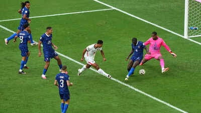 France vs England FIFA World Cup third-place match result: Kylian Mbappe breaks all-time WC goal record as Bukayo Saka hat-trick fails France in 10-goal thriller | Football News