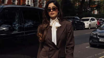 Janhvi Kapoor nails stadium style dressed in head-to-toe luxury ensemble with a Rs 5 lakh price tag for India vs England ODI at Lord’s |