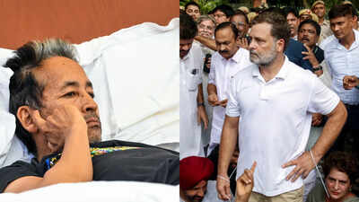 Evening news wrap: Sonam Wangchuk moved to private hospital, Congress protests at PM’s house & more | India News